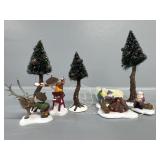Dept. 56 North Pole Woods, Scissors Wizards