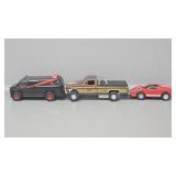 ERTL A-Team Van, ERTL Coyote Car, ERTL GMC Truck
