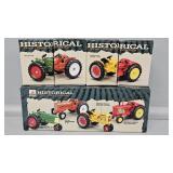 ERTL 1:64 John Deere Historical Four Pc Collection