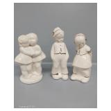 Dutch Boy and Girl Vases