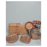 Copper Chef Pans & Cookbook