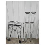 Walker, Crutches, Cane