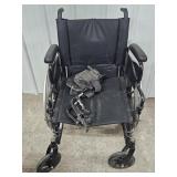 Wheel Chair with Seat Cushion