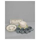 Plates, Bowls, Cups &  Bread Plate