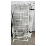 White Metal Wire Rack