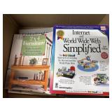 Books, Furniture Pine Popular and Maple,