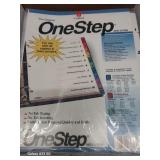 One Step Index System & 5 Pkgs Sheets