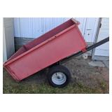 Small Metal Lawn Trailer