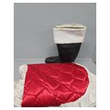 Santa Boots, Tree Skirts(2)