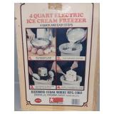 Electric Ice Cream.Freezer 4 Quart