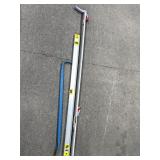 Pittsburgh Clamp & Cut Edge Guide, Pry Bar, Level