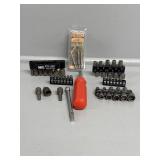 Hex Socket Wrench Set, Screwdriver Bits