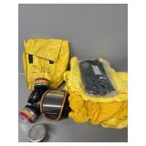 Haz Mat Suit (3xl), Hazmat Gloves, Resporator