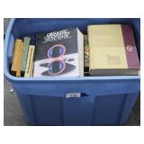 Tote with Vintage Books