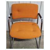 Orange Arm Chair