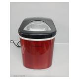 Red Frigidaire Ice Maker