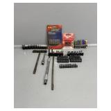 Assorted Insert Bits, and Sockets