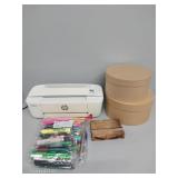 HP Deskjet-Print, Scan, Copy, Web-Powers On