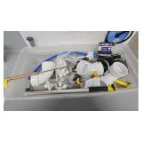 Steralite Tote Full Of Plumbing Supplies
