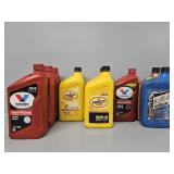 Motor Oil: Valvoline 10W-40(3), Pennzoil 5W-30,