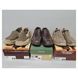 Mens Size 13 Loafers:Sketchers, Clark