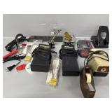 Power Strip, Rayovac 3N1 Battery Charger (2),