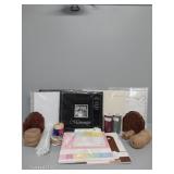 3-12x12 Scrapbooks, Refill Pages, Pastel Paper