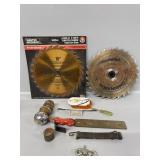Saw Blades, Ball, Trailer Light