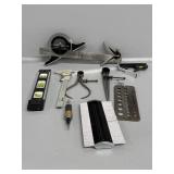 Sharpe Round Leg Caliper, Combination Square