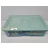 Tote with Baseball Caps