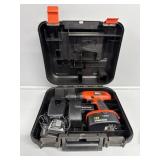 Black & Decker Fire Storm 18V Drill in Case