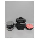 Waffle Maker, 2 Small Mini Grills