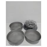 3-Spring Form Cake Pans & Bunt Pan with Carrier