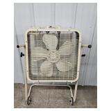 Box Fan with Stand