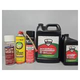 Hydro Oil, Tire Inflator and Sealer, Gel-Lube,