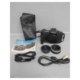 Canon EOS 620 Camera With Case & Cords
