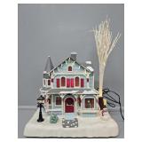 Avon Holiday Splendor Fiber Optic House