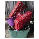 Bird Feeders, Sprinklers, Coca-Cola 2L Carriers