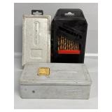 Drill Bits with Cases