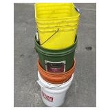 Plastic Buckets (4)