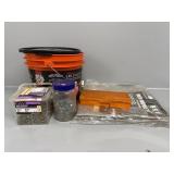 8x10 Tarp, Wood Screws, Nails