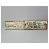 Framed Pictures Farm Tractors & Fish