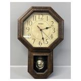 Benrus Pendulum wall clock battery operated