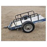 Small Trailer with Rails