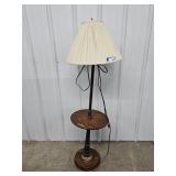 Floor Lamp With A built in Table