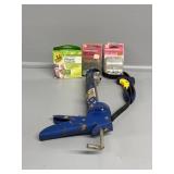 Insulated Staples, Rope Caulk, Grease Gun