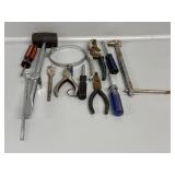 Plier, Philips Screwdriver, Nut Drive