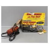Bench Grinder and Black & Decker Angle Grinder