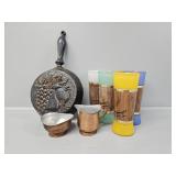 Siestaware Tiki Glasses(6), Plastic Wall Art