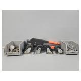 Arrow Rivet Tool with Rivets, Castors, Saw Blades